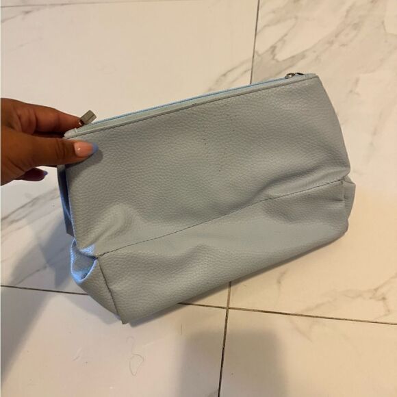 Baby blue leather cosmetic #16 - Picture 7 of 7